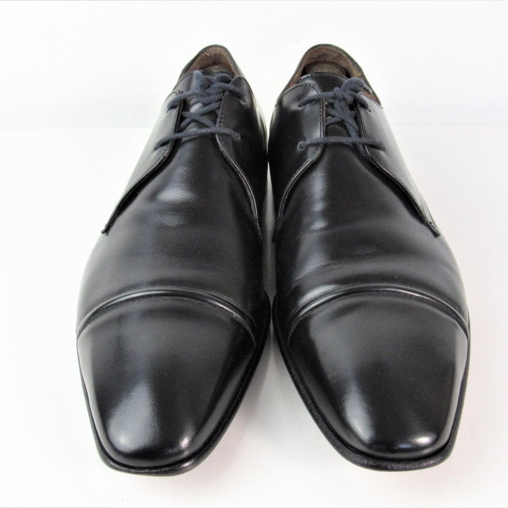 Paul Smith Black Leather Shoes Men's 10.5
